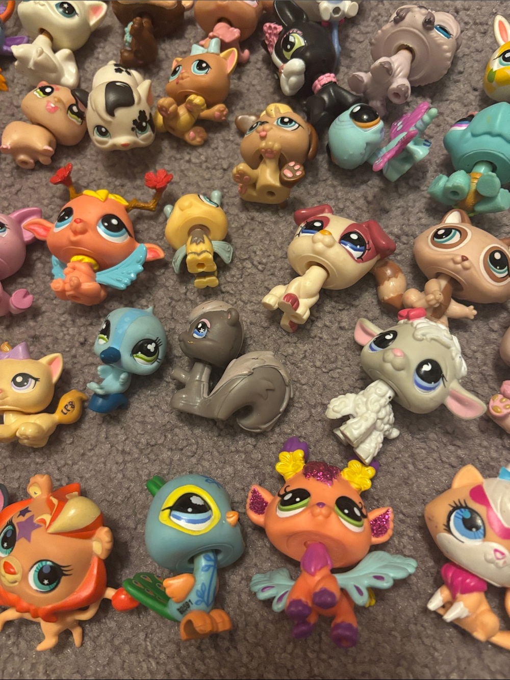 Littlest Pet Shop Lot Ovet 58 Pets Large Mixed Generation&some accessories - Picture 3 of 12